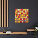 Octoberama Charley Harper Framed Giclee Print Stretched On Canvas-74