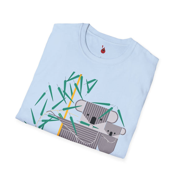 Charley Harper Koal Koala Unisex Softstyle T-Shirt