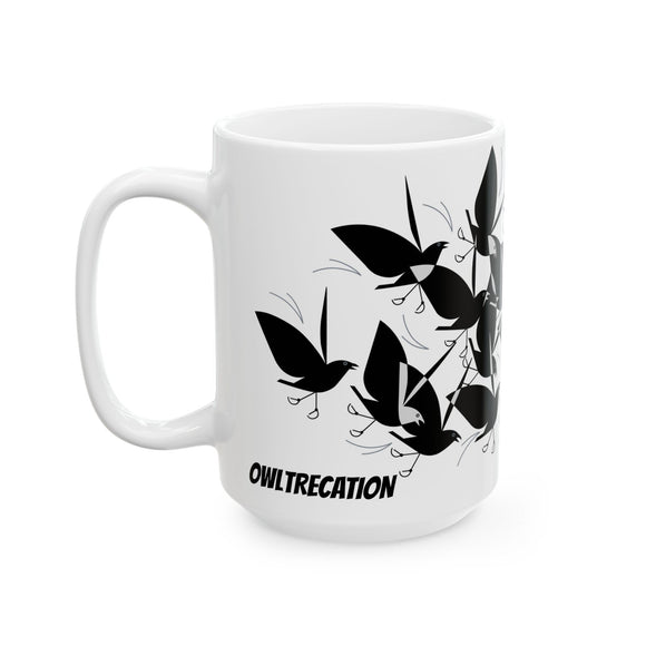CAM OWLTRECATION Ceramic Mug,15oz