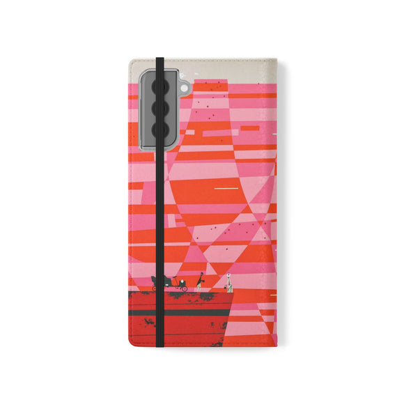 Charley Harper Grand Canyon Flip Folio Phone Case Travel Series