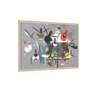 Winter Charley Harper Framed Giclee Print Stretched On Canvas-56
