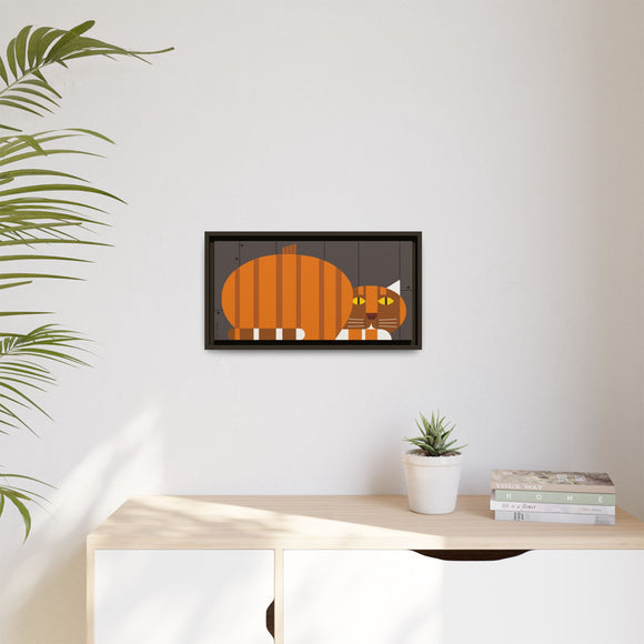 Peepkin Edie Harper Framed Giclee Print Stretched On Canvas