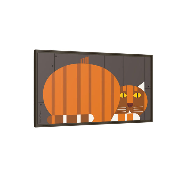 Peepkin Edie Harper Framed Giclee Print Stretched On Canvas
