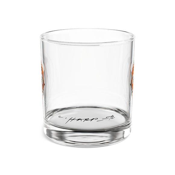 Cool Carnivore Charley Harper Rocks Glass, 10oz