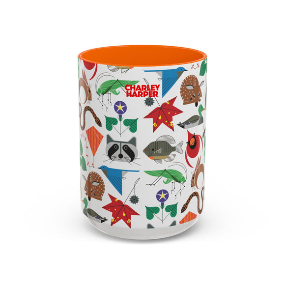 Charley Harper New Space For All Species Accent Mug 15 oz