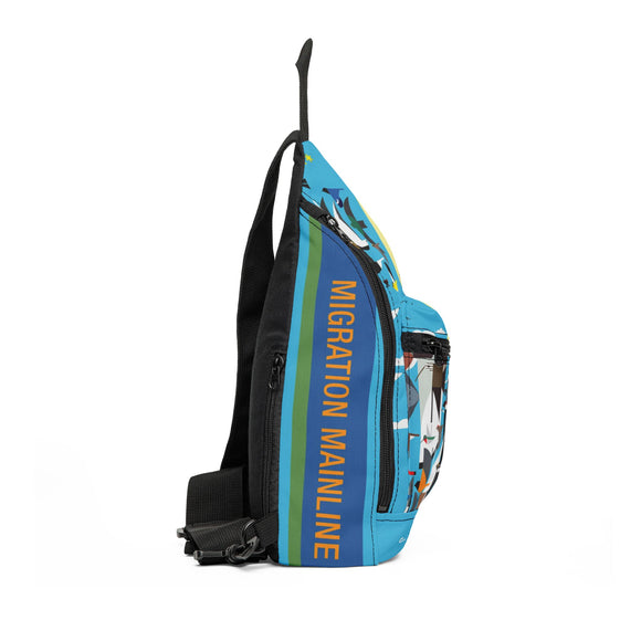 Cape May New Jersey Migration Mainline Explorer Charley Harper Sling Bag
