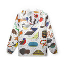 Charley Harper Space For All Species V1 Windbreaker-6
