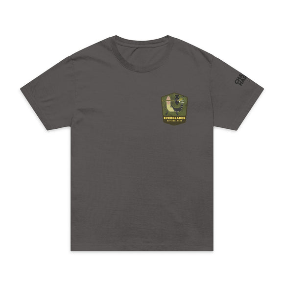 Everglades Solo Gator 1  Unisex Oversized Garment-Dyed T-Shirt