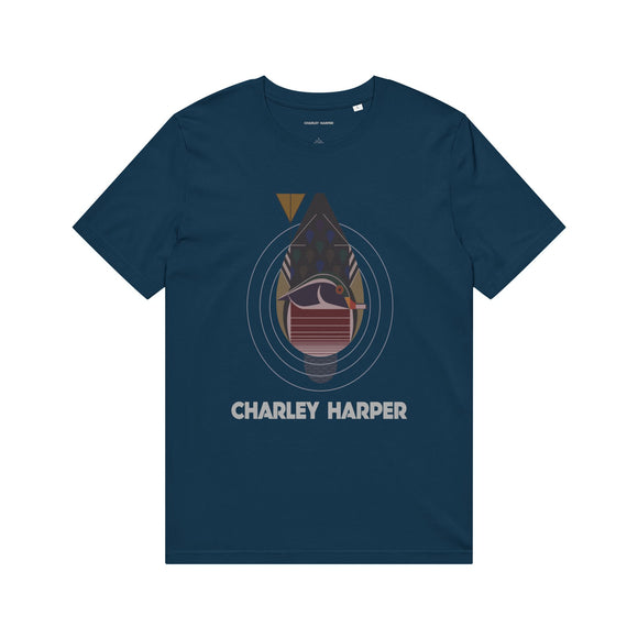Over and Under Charles Harper Unisex Crafter Organic Mid-Light T-Shirt