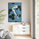 Herondipity Charley Harper Framed Giclee Print on Stretched Canvas-28