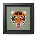 Cool Carnivore Charley Harper Giclee Framed Stretched On Canvas Print-10