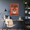 Cat House Cincinnati Zoo Charley Harper Pinewood Framed Posters-4