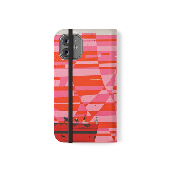 Charley Harper Grand Canyon Flip Folio Phone Case Travel Series