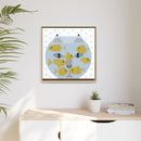 Fishful Thinking Edie Harper Framed Giclee Print on Stretched Canvas-138