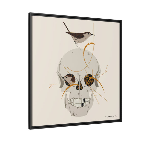 Charley Harper Wrented Giclee Framed Stretched On Canvas Print