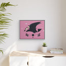 Eastern Kingbird Charley Harper Giclee on Matte Stretched Canvas-37