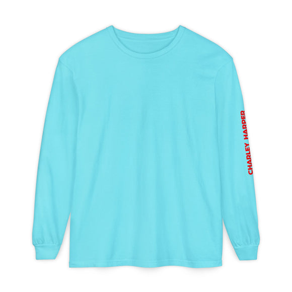 CAM Unisex Garment-dyed Long Sleeve T-Shirt