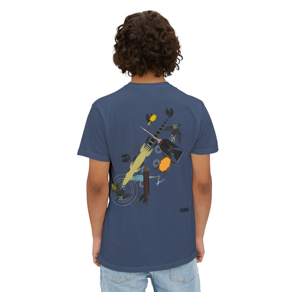 Everglades badge 4 Unisex Garment-Dyed Pocket T-Shirt
