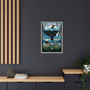Glacier Bay Charley Harper Framed Giclee Print Stretched On Canvas-17