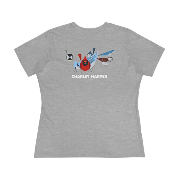 Bird Feeder's Charley Harper Women's Cotton Tee