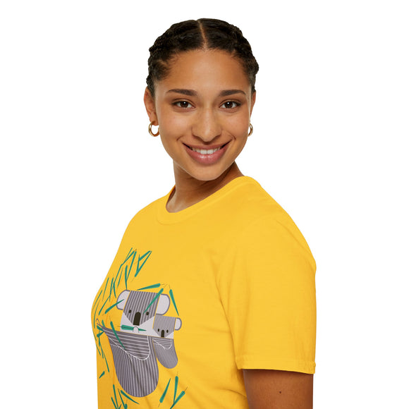 Charley Harper Koal Koala Unisex Softstyle T-Shirt