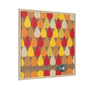 Octoberama Charley Harper Framed Giclee Print Stretched On Canvas-168