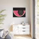 Watermelon Moon Charley Harper Framed Giclee Print on Matte Canvas-45