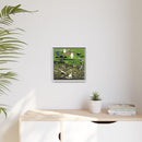 Charley Harper Florida Everglades Wall Art – Mid-Century Modern Geometric Bird Canvas with Minimal Wildlife Accents-51