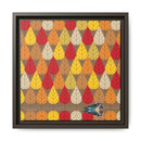 Octoberama Charley Harper Framed Giclee Print Stretched On Canvas-19