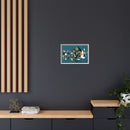 Charley Harper Mystery Of The Missing Migrants Framed Giclee On Canvas Wall  Art-56