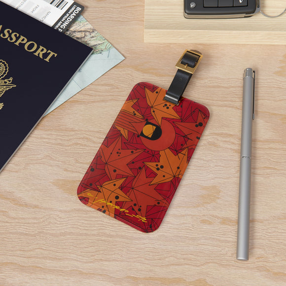 CAM Charley Harper Under the Sweetgum  Luggage Tag