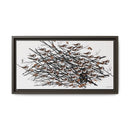 His Eyes Are On The Sparrow Charley Harper Framed Giclee Print Stretched on Canvas-8