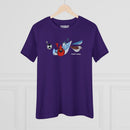 Bird Feeder's Charley Harper Women's Cotton Tee-41