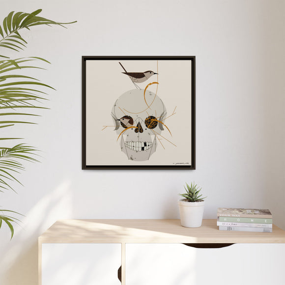 Charley Harper Wrented Giclee Framed Stretched On Canvas Print