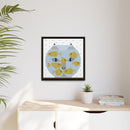 Fishful Thinking Edie Harper Framed Giclee Print on Stretched Canvas-87