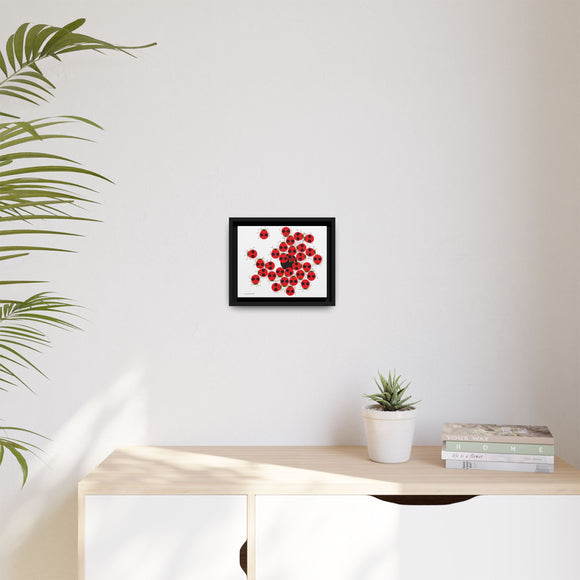 Early Risers Charley Harper Official Giclee on Stretched Canvas Framed