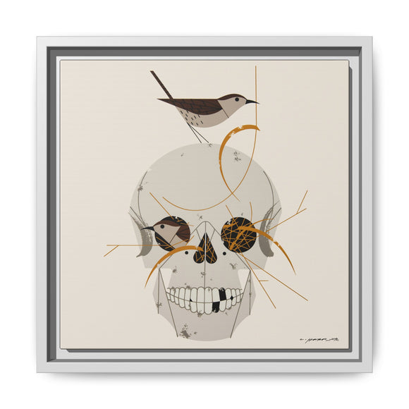 Charley Harper Wrented Giclee Framed Stretched On Canvas Print