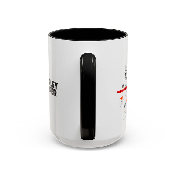 Cardinal Courtship Charley Harper Art Studio Classic Accent Mug 15oz
