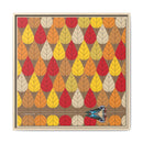 Octoberama Charley Harper Framed Giclee Print Stretched On Canvas-41