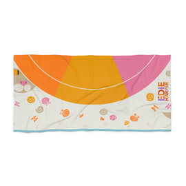 Edie Harper Sand Peeper Beach Towel - 0