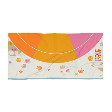Edie Harper Sand Peeper Beach Towel - 0