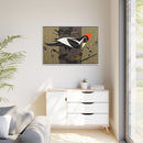 Ivory Billed Woodpecker Charley Harper Framed Giclee Print on Stretched on Canvas-41