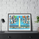 Cape May (Migration Mainline) Charley Harper Framed Poster-9