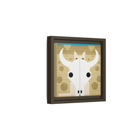 Cat Carson Western Scout Edie Harper Framed Giclee Print Stretched On Canvas