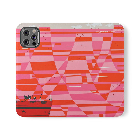 Charley Harper Grand Canyon Flip Folio Phone Case Travel Series