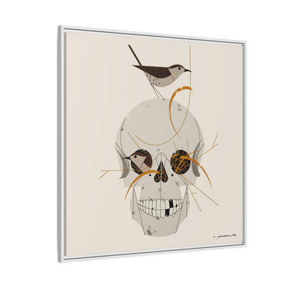 Charley Harper Wrented Giclee Framed Stretched On Canvas Print