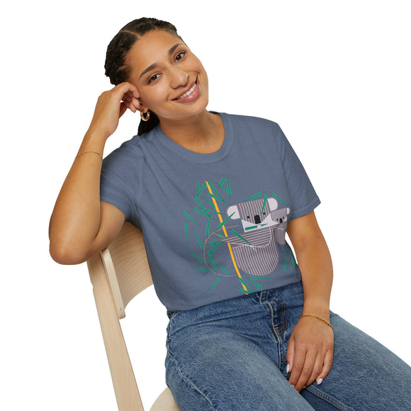 Charley Harper Koal Koala Unisex Softstyle T-Shirt