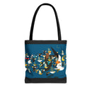 Charley Harper Missing Migrant Tote Bag Art, Birdwatcher Gift, Eco-Friendly Grocery Bag, Nature Lover,-1