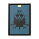 Raccpack Charley Harper Framed Giclee Print on Stretched Canvas-13