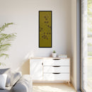 Charley Harper Water Striders “Jesus Bugs”  Framed Giclee Print– Mid-Century Modern Aquatic Insect Canvas, Black Frame-4